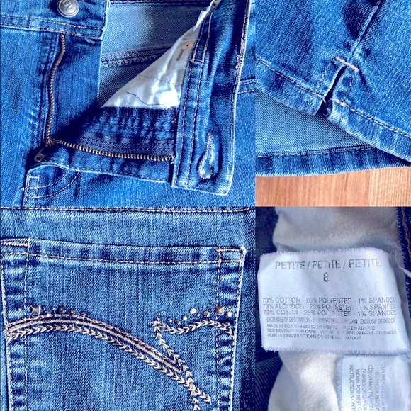 Gloria Vanderbilt Amanda Capri Denim 8P Women’s - Picture 5 of 14